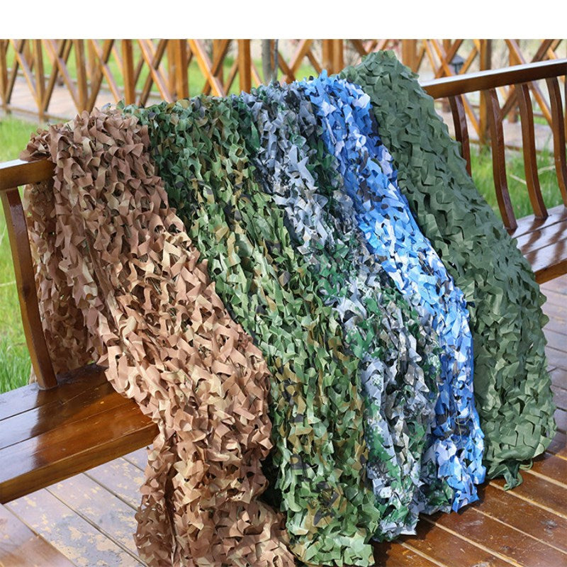 2x3m 2x4m 2x5m 3x3m 3x5m Hunting Military Camouflage Nets Woodland Army Camo netting Camping Sun ShelterTent Shade sun shelter