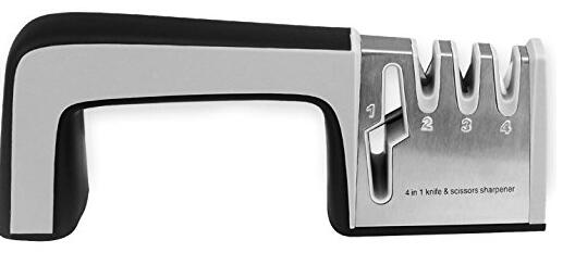 (4 Hole) Multifunctional Knife Sharpener Diamond Tungsten steel Ceramic  Knife Sharpener