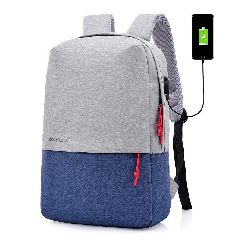 Polyester canvas backpack