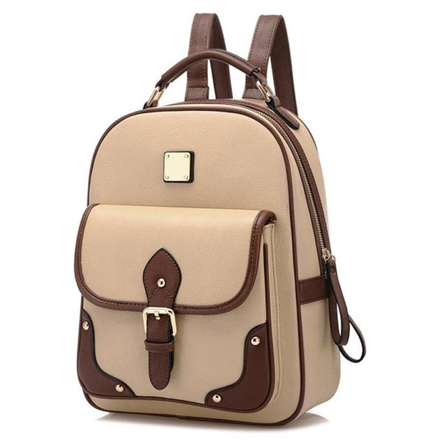 Dealsdom College Style Woman Backpack