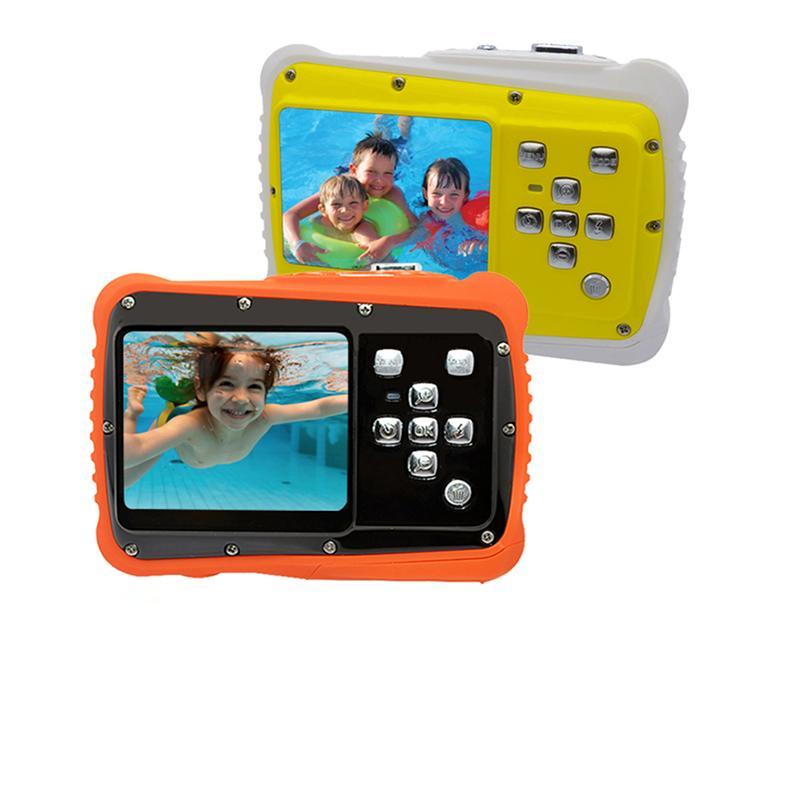 Camera Waterproof 5MP 2.0 inch LCD HD Digital Camera Children Kids Birthday Gift Camera Sports Mini Camera For Swimming NEW