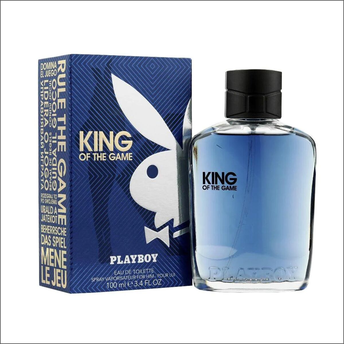 Men's Perfume Playboy EDT King of The Game 100 ml