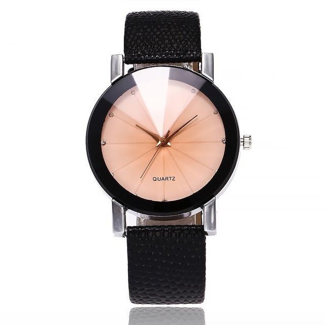 Women Watch Luxury Casual Simple Quartz Clock For Women Leather Strap Wrist Watch