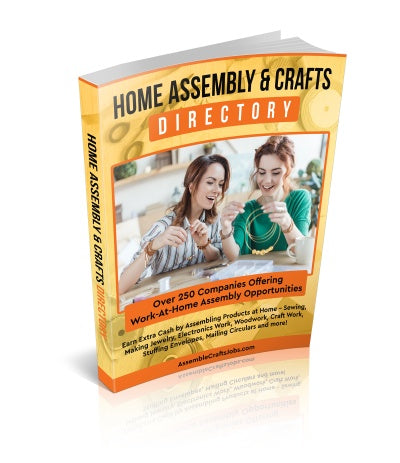 Indeed: Work At Home Assemble & Crafts Jobs