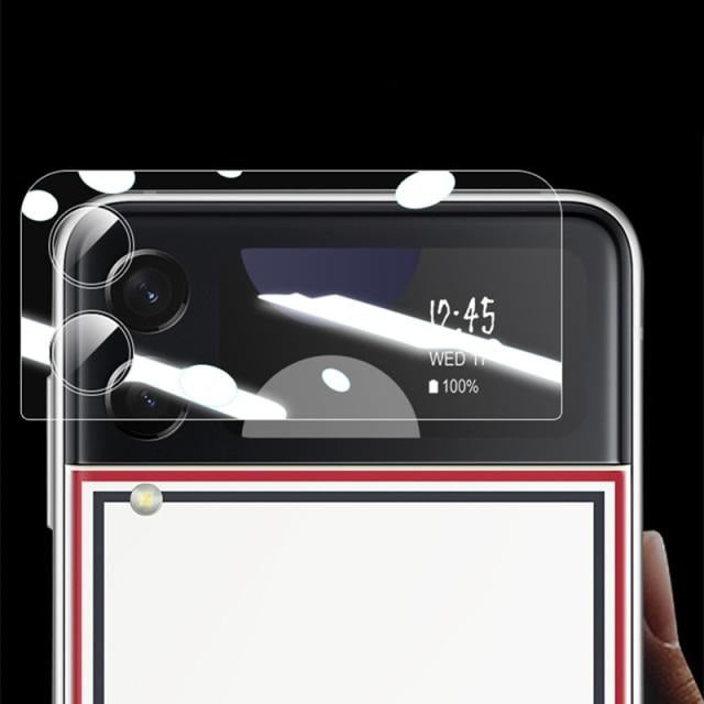 Samsung Galaxy Z Flip 3 Case: Transparent Protective Cover