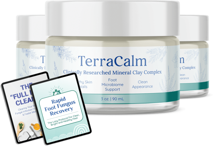 TerraCalm Antifungal Mineral Mud Supports for Healthy Toenails