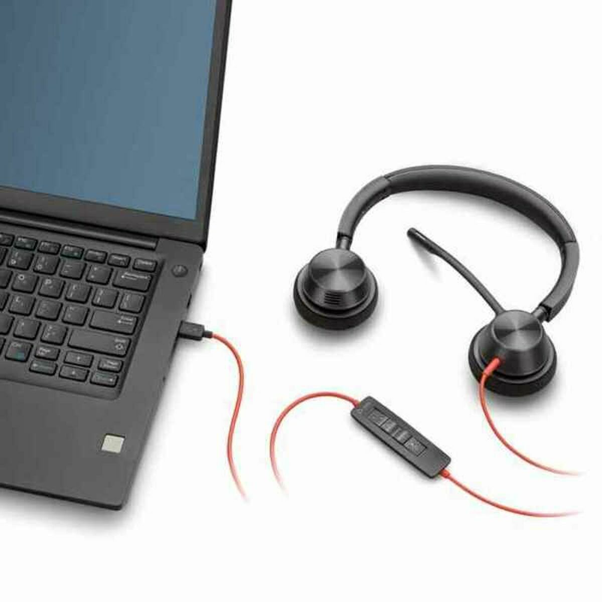 Casque audio Poly BW3320 USB-A Noir