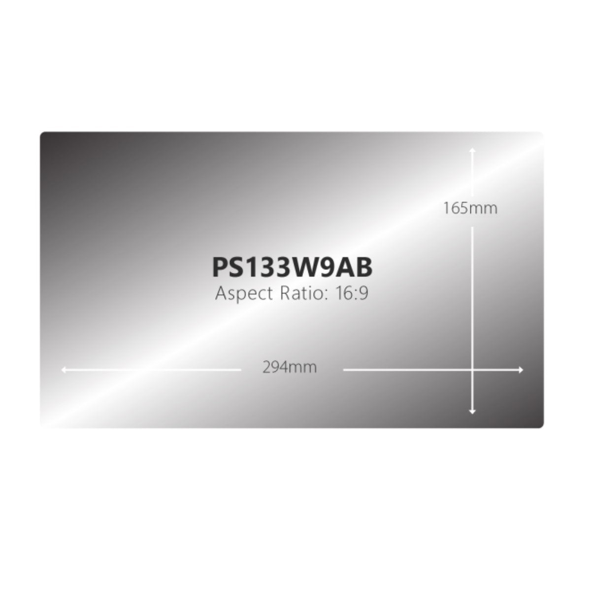 Screen Protector V7 PS133W9AB 13,3"