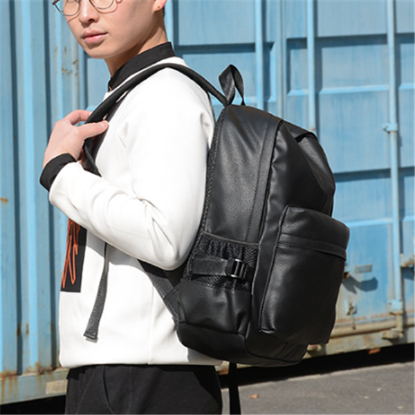 Dealsdom Male Leather Backpack
