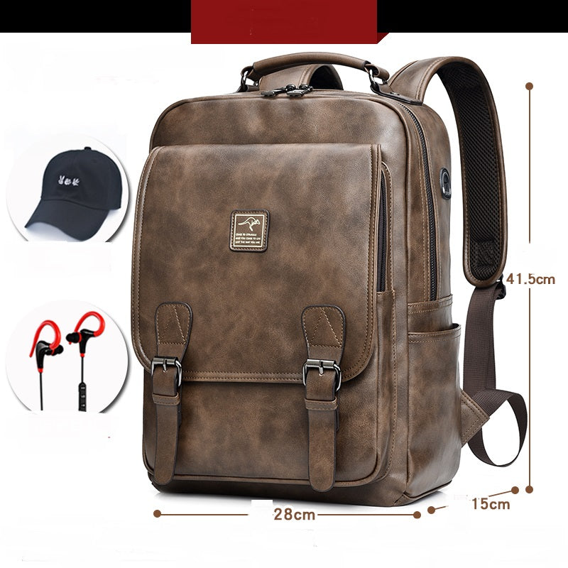 Dealsdom Backpack Casual Large-capacity Computer Travel Bag 