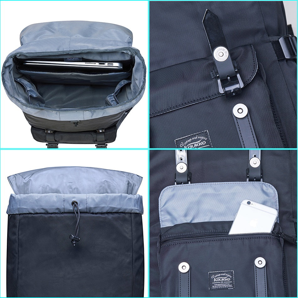 Dealsdom KAUKKO Large Capacity Backpack Schooldbag Business Travel Bag