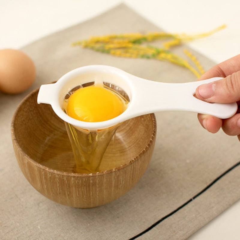 1pcs/lot Eco Friendly Egg Yolk White Separator Egg Divider Baking Tools for Cakes Pastry Kitchen Accessories Gadgets Bakeware