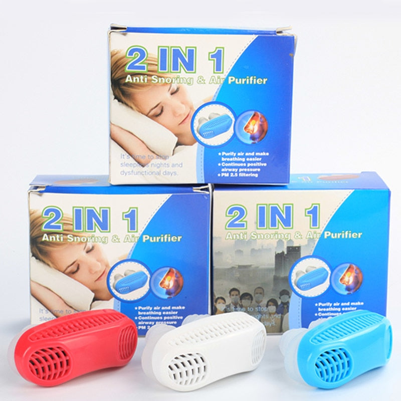 2018 Newly Anti Stop Snoring Aids Magnetic Silicone Snore Stopper prevent PM2.5