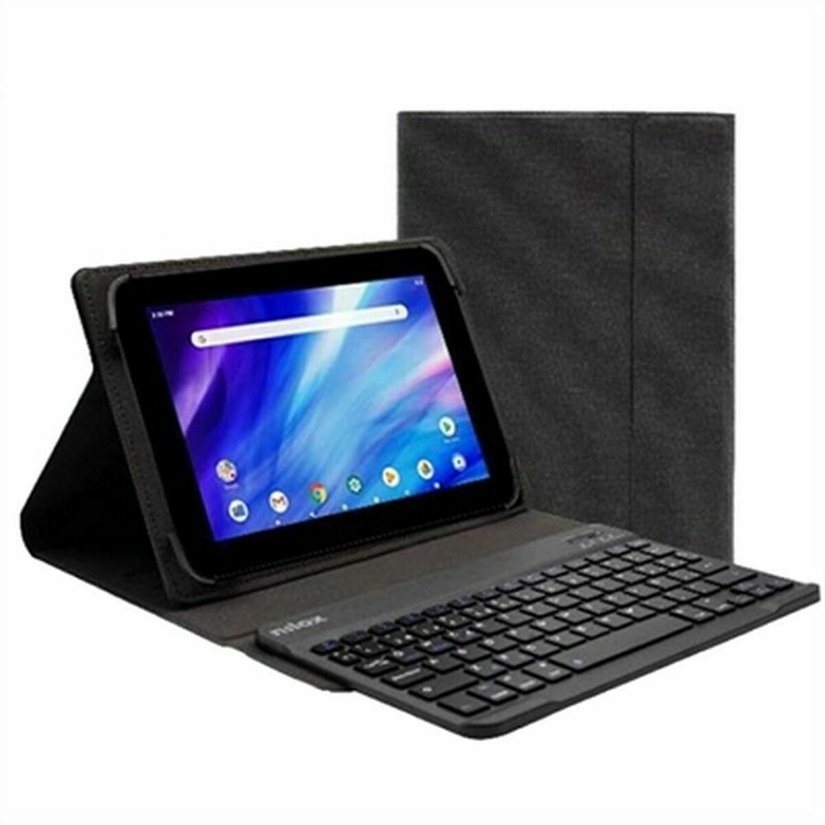 Case for Tablet and Keyboard Nilox Black