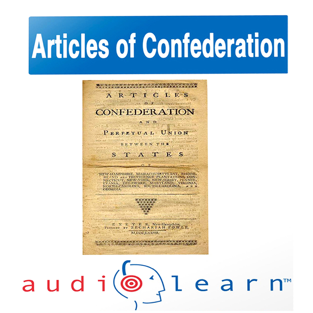 The Articles of Confederation AudioLearn Follow-Along Manual: AudioLearn US History Series (Unabridged)