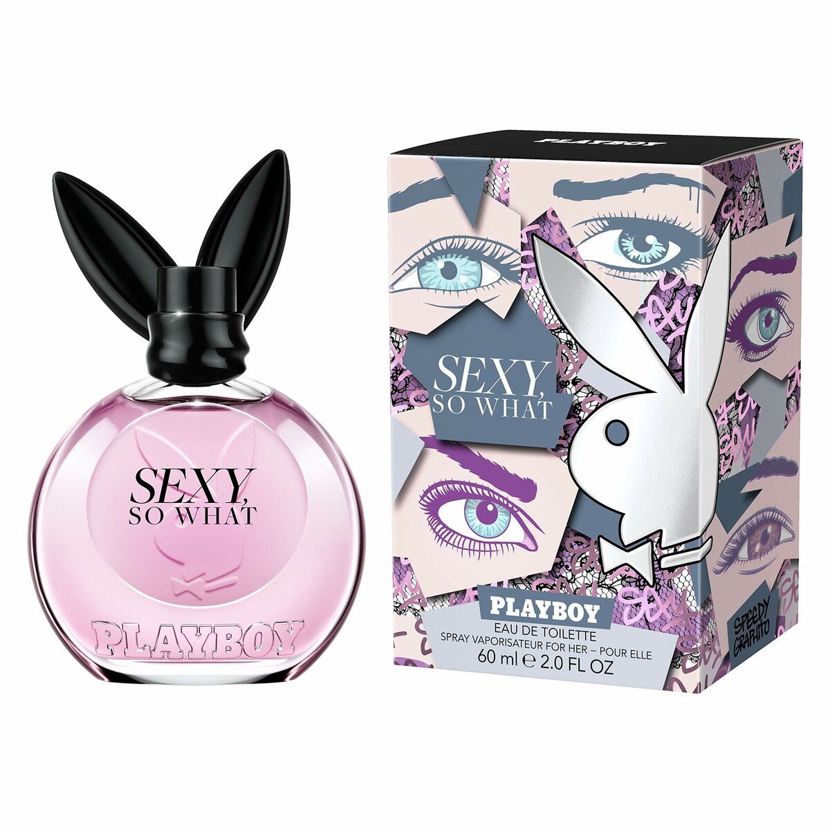 Perfume Mujer Playboy EDT 60 ml Sexy, So What