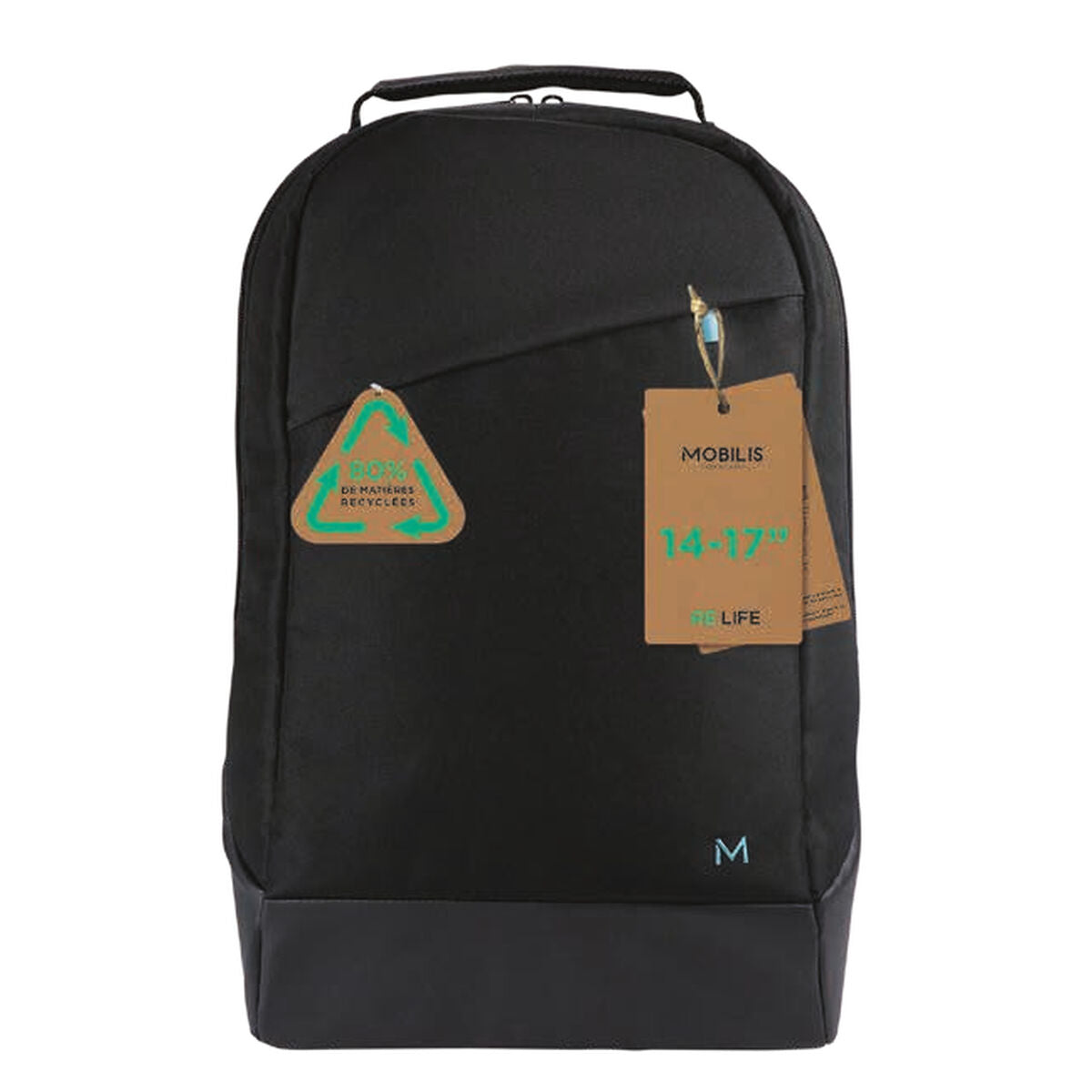 Laptop Backpack Mobilis 064001 17" 14" Black