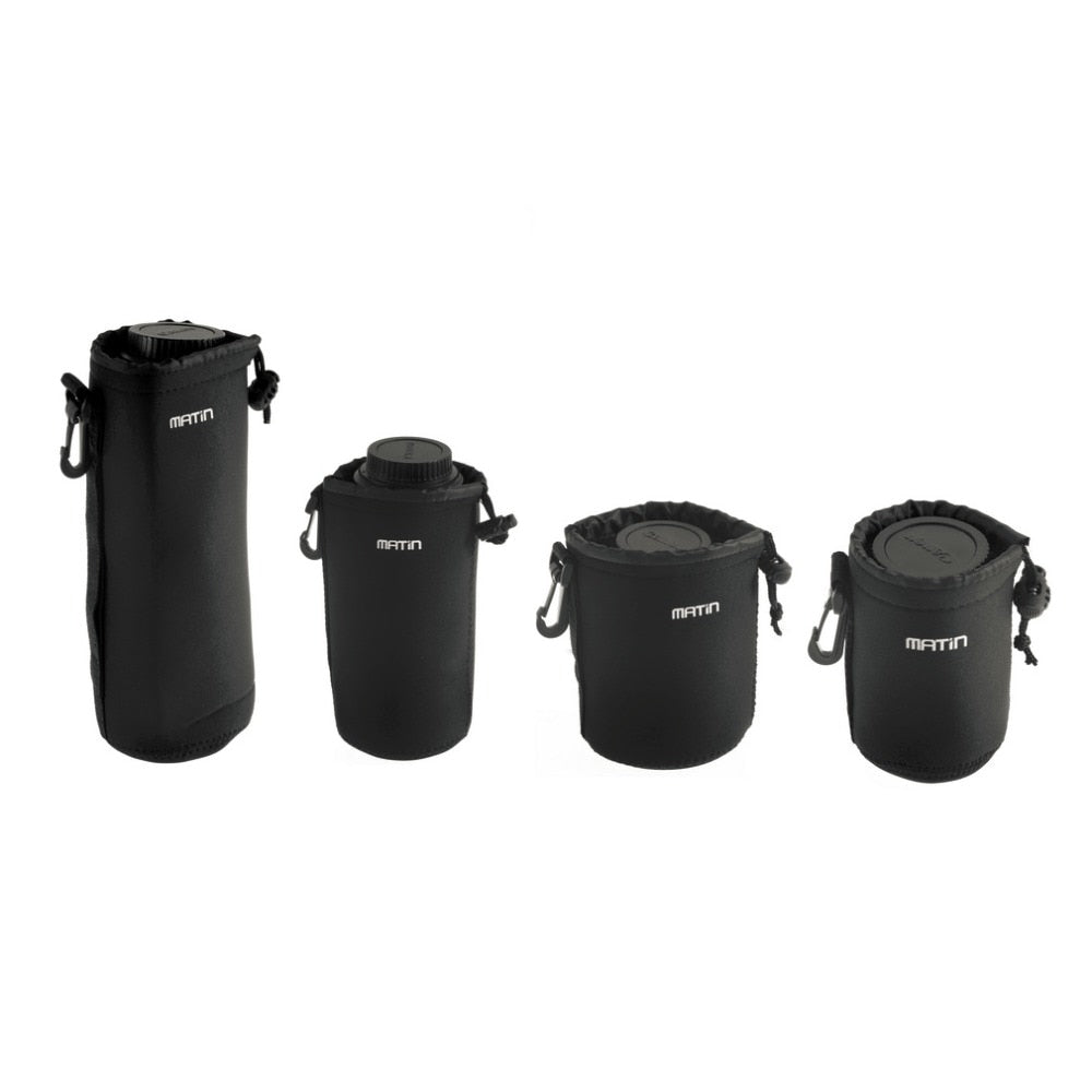 3mm thick (roughly) Neoprene Belt Loop Worldwide Matin Neoprene waterproof Soft Camera Lens Pouch bag Case Promotion