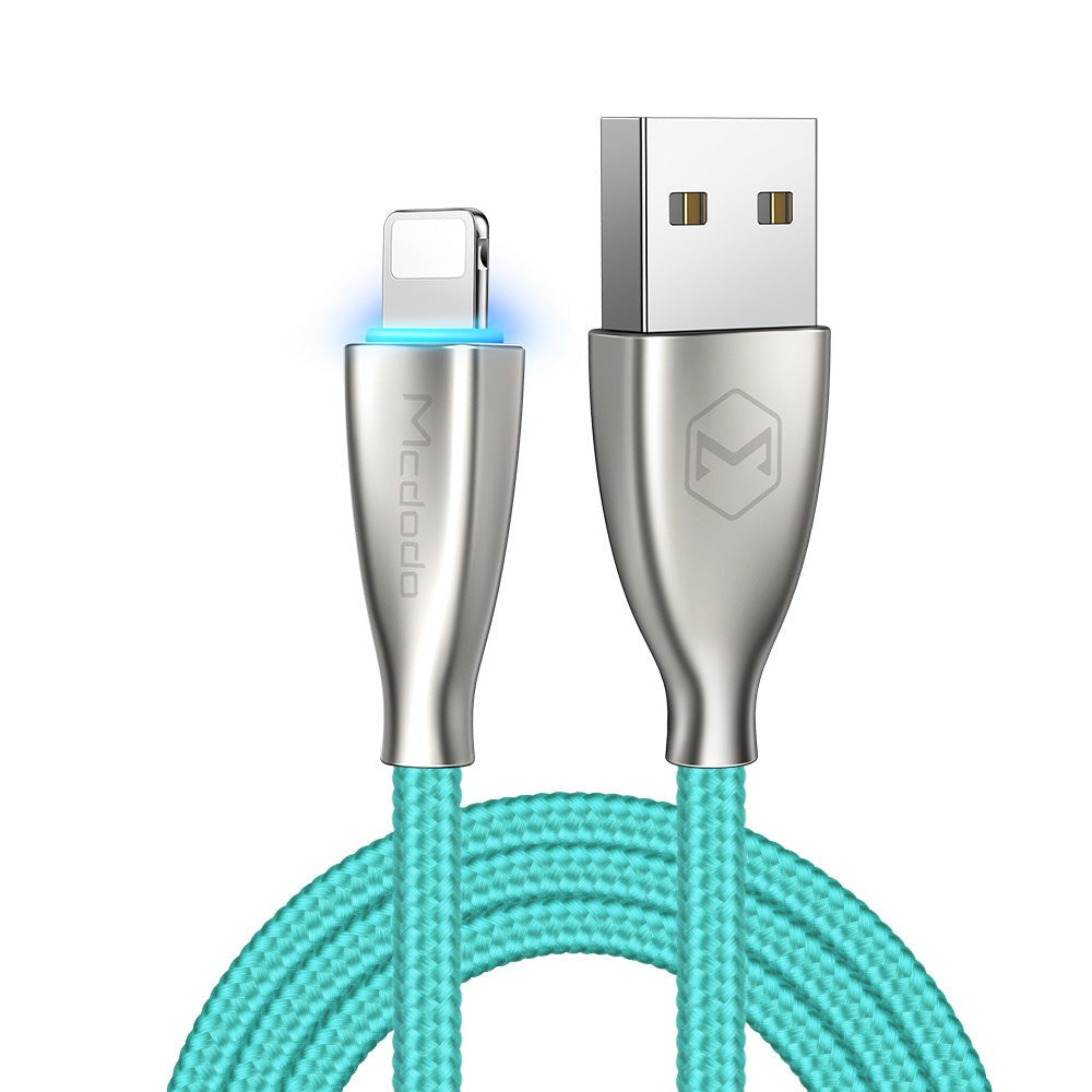 MCDODO Excellence Series Lightning Cable 1.8M Green for iPad iPhone