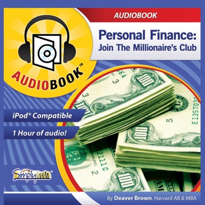 Personal Finance: Join the Millionaire's Club (Unabridged)