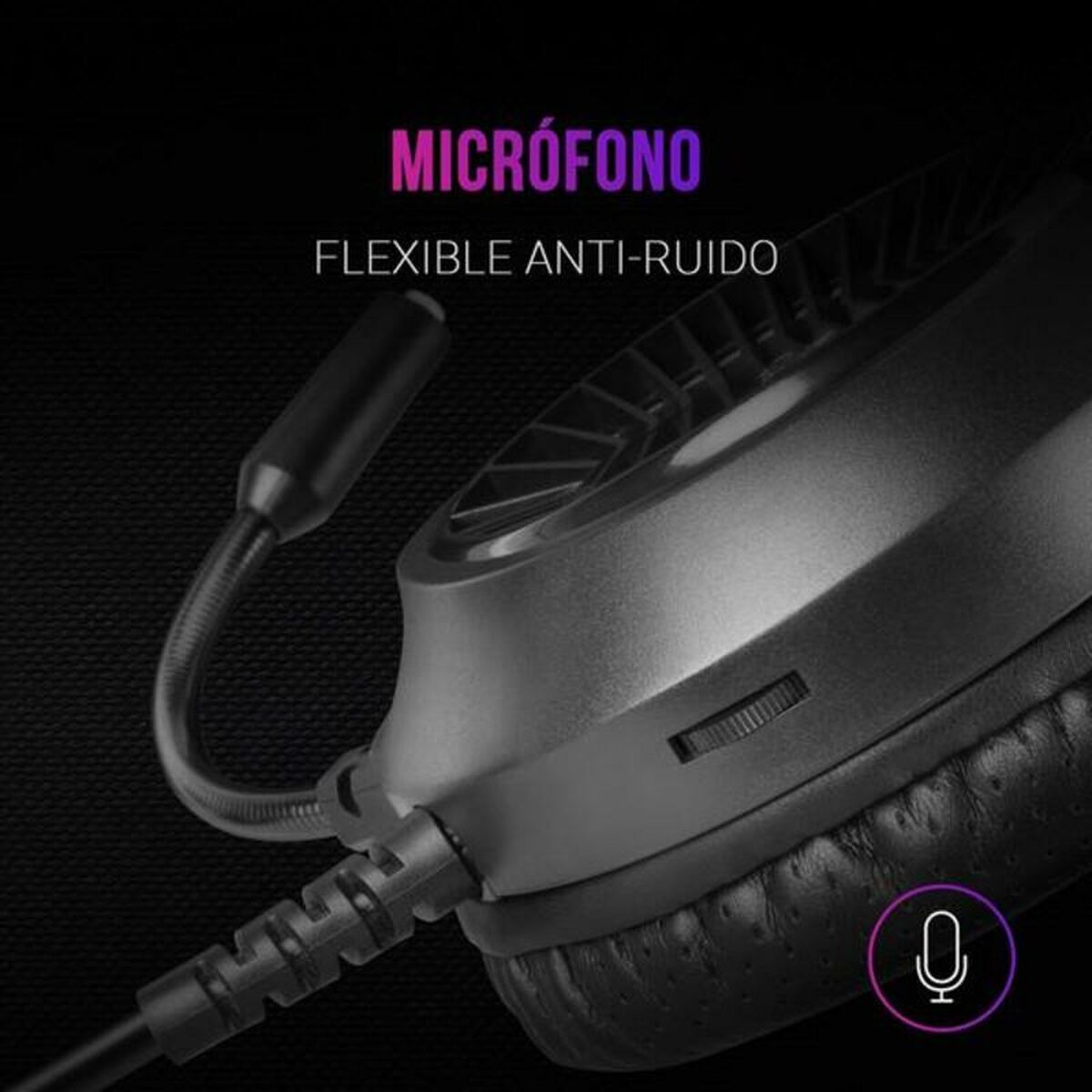 Auricular con Micrófono Gaming Mars Gaming MH120 PC PS4 PS5 XBOX Negro