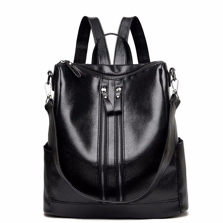 Dealsdom Soft Leather Backpack For Women