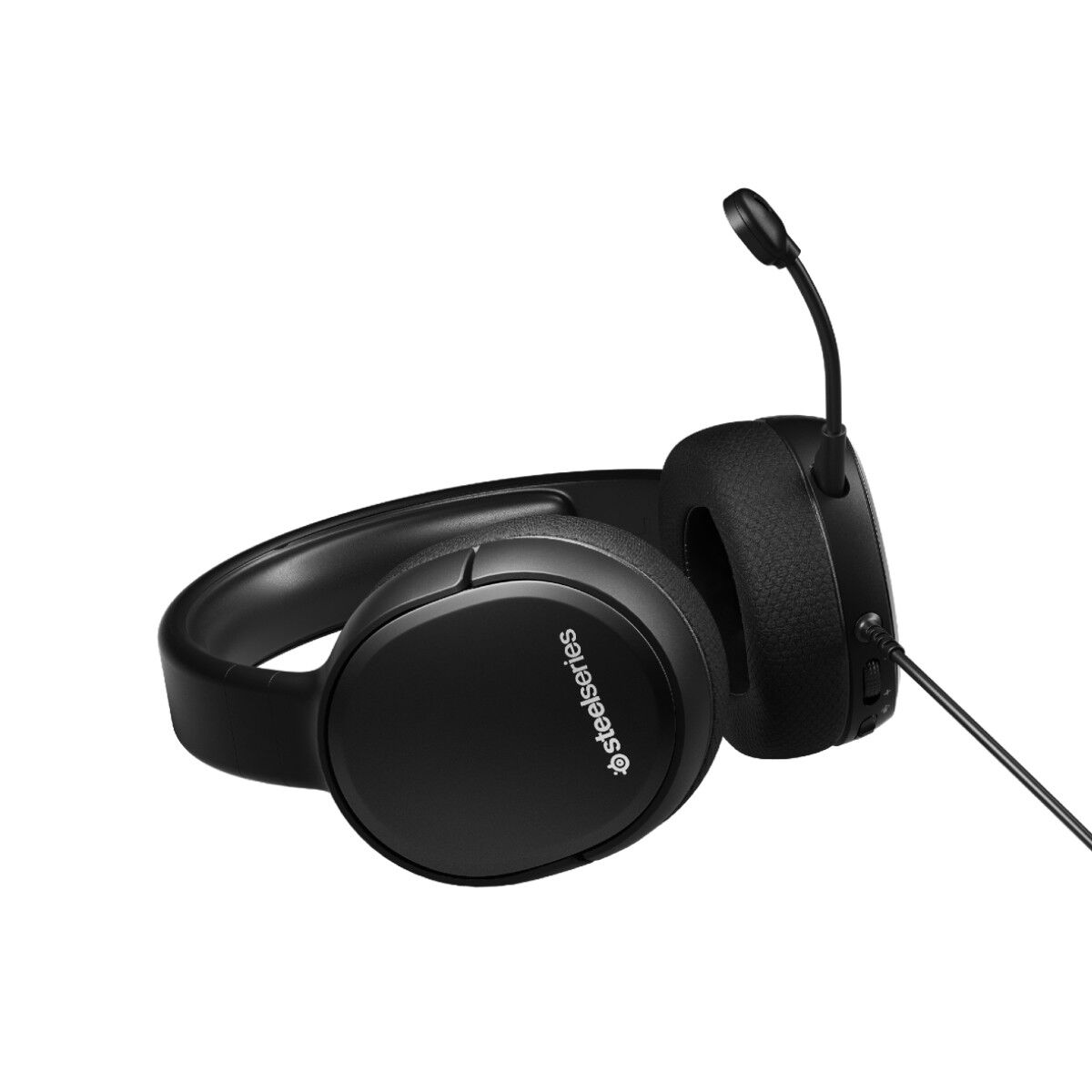 Headphones with Microphone SteelSeries Arctis 1 Black