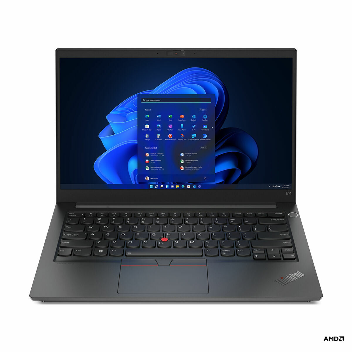 Laptop Lenovo ThinkPad E14 Ryzen 5-5625U 16GB 512GB SSD 14" 16 GB RAM 512 GB SSD AMD Ryzen 5 5625U Qwerty Español 14"