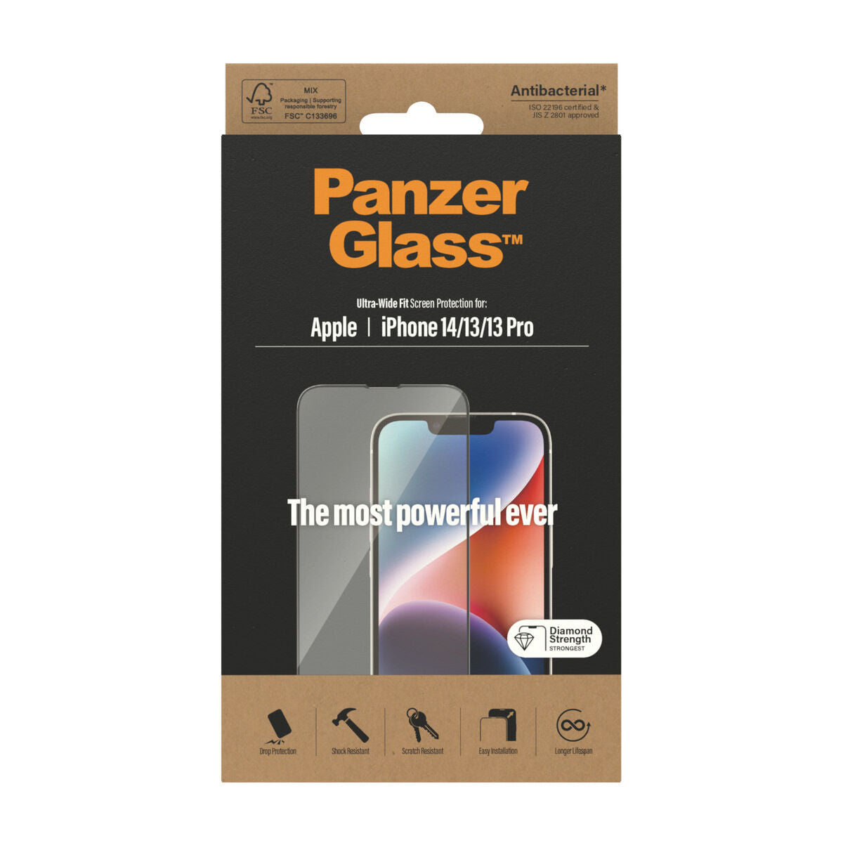 Protection pour Écran Panzer Glass Iphone 14/13/13 Pro