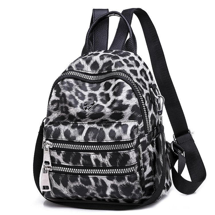 Dealsdom Leopard Print Backpack