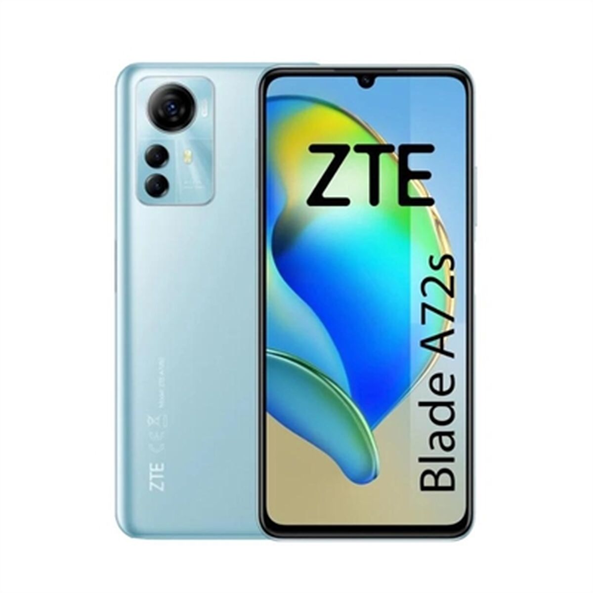 Smartphone ZTE Blade A72s 64 GB Bleu UNISOC T606 3 GB RAM