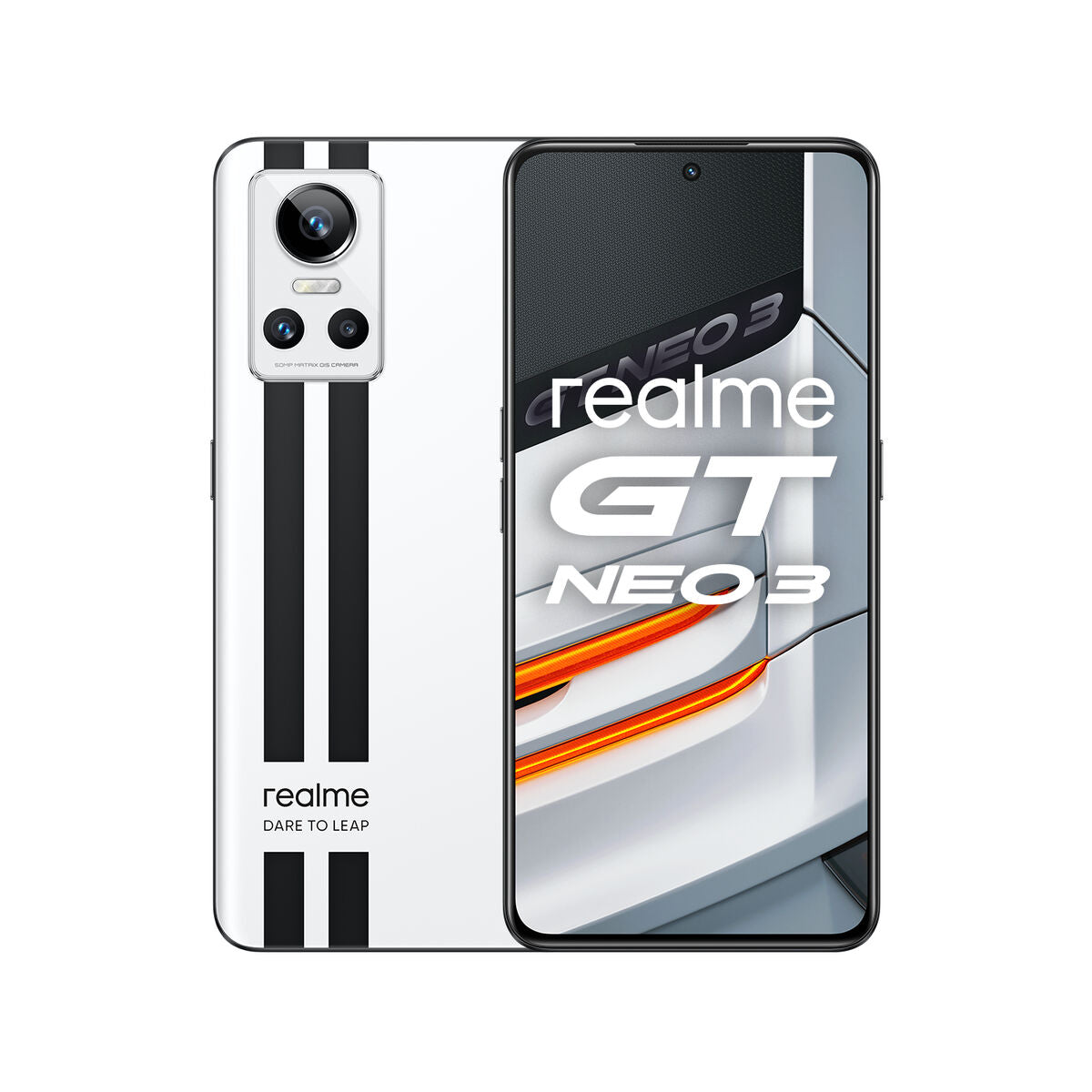 Smartphone Realme Neo 3 12GB  256GB White 12 GB RAM Octa Core MediaTek Dimensity 256 GB 6,7"