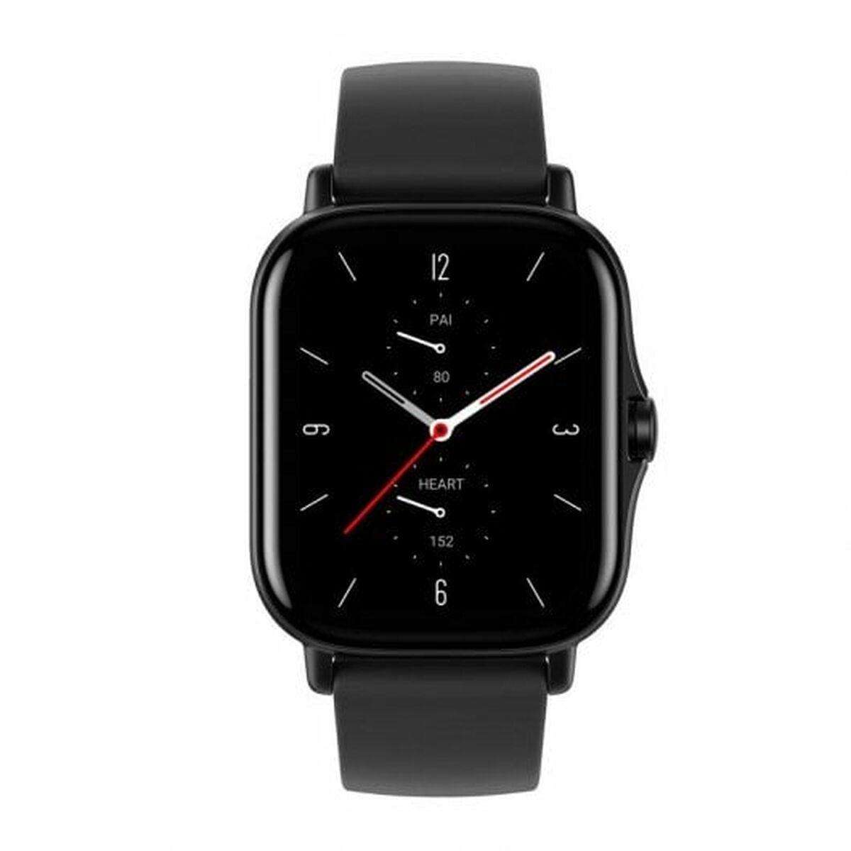 Montre intelligente Amazfit Smartwatch Fitness Tracker with Sleep, S 1,65" AMOLED GPS 246 mAh 1,65" Noir Midnight black 43 mm
