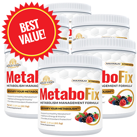 MetaboFix - Lose Weight Fast, Burn Fat & Boost Metabolism Supplement Men / Women