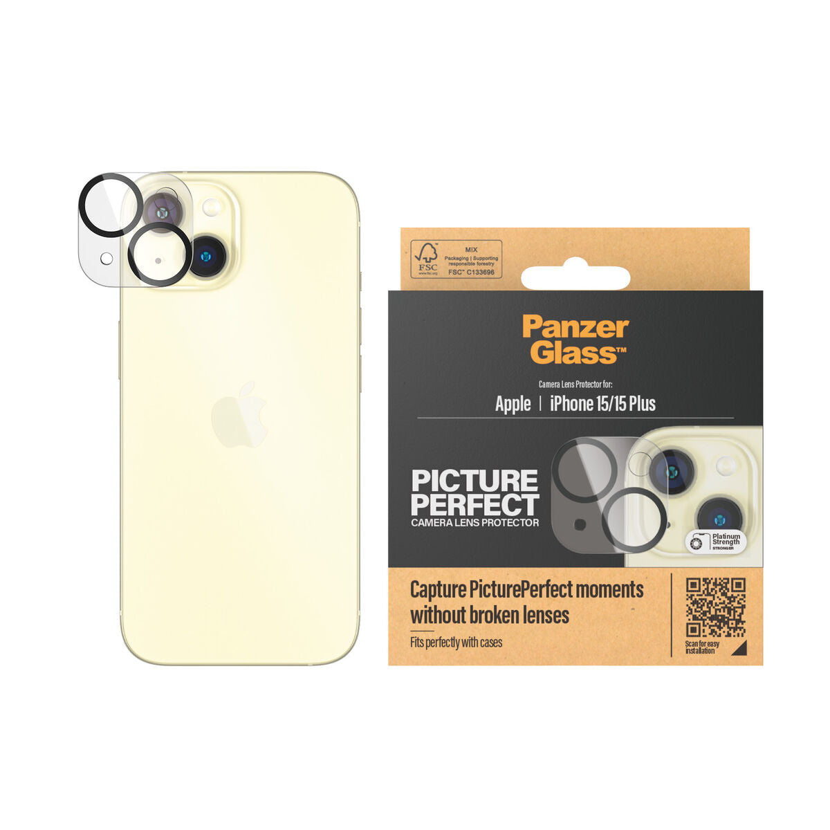 Protecteur Panzer Glass 1136 Apple iPhone 15