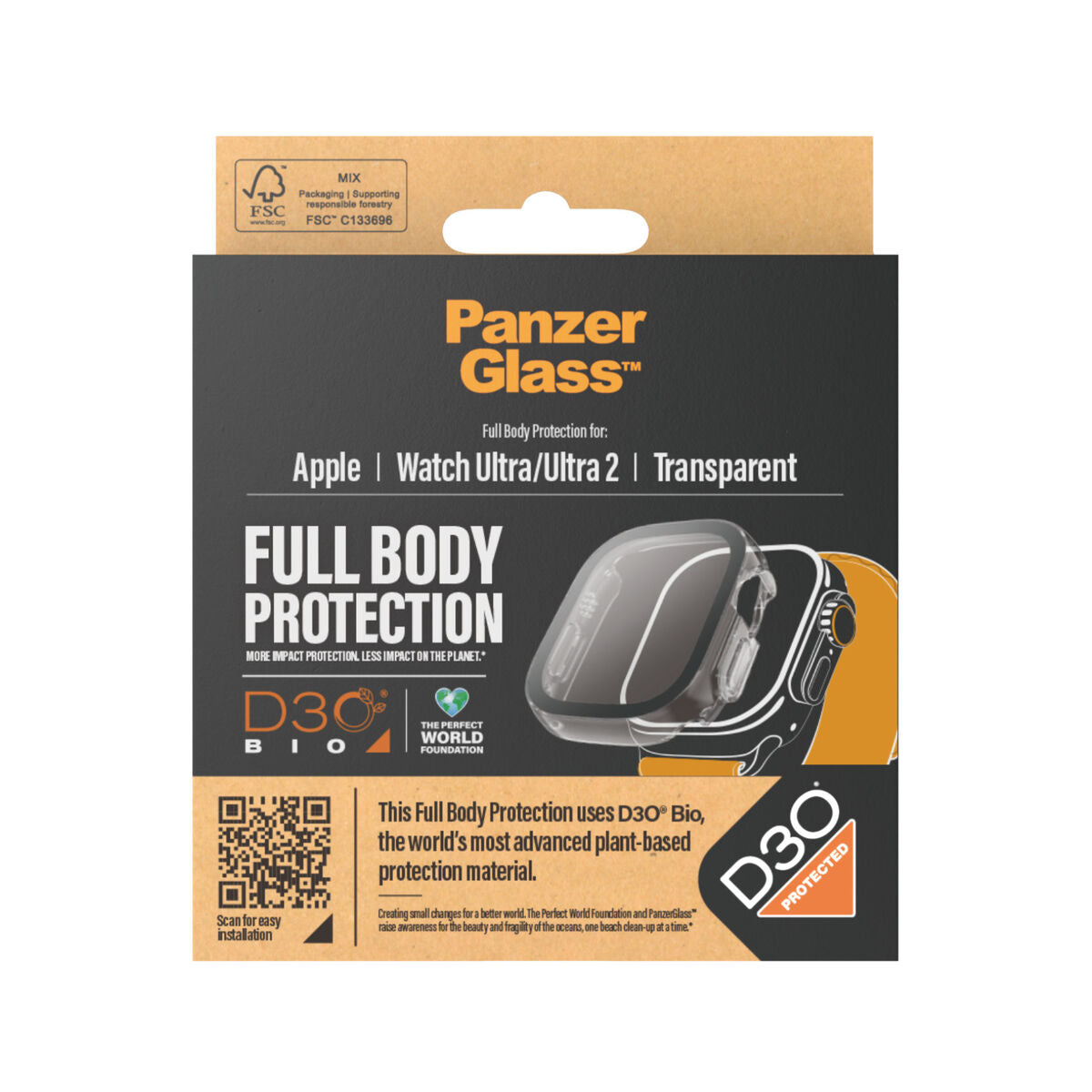 Smartwatch Panzer Glass 3688 Transparent