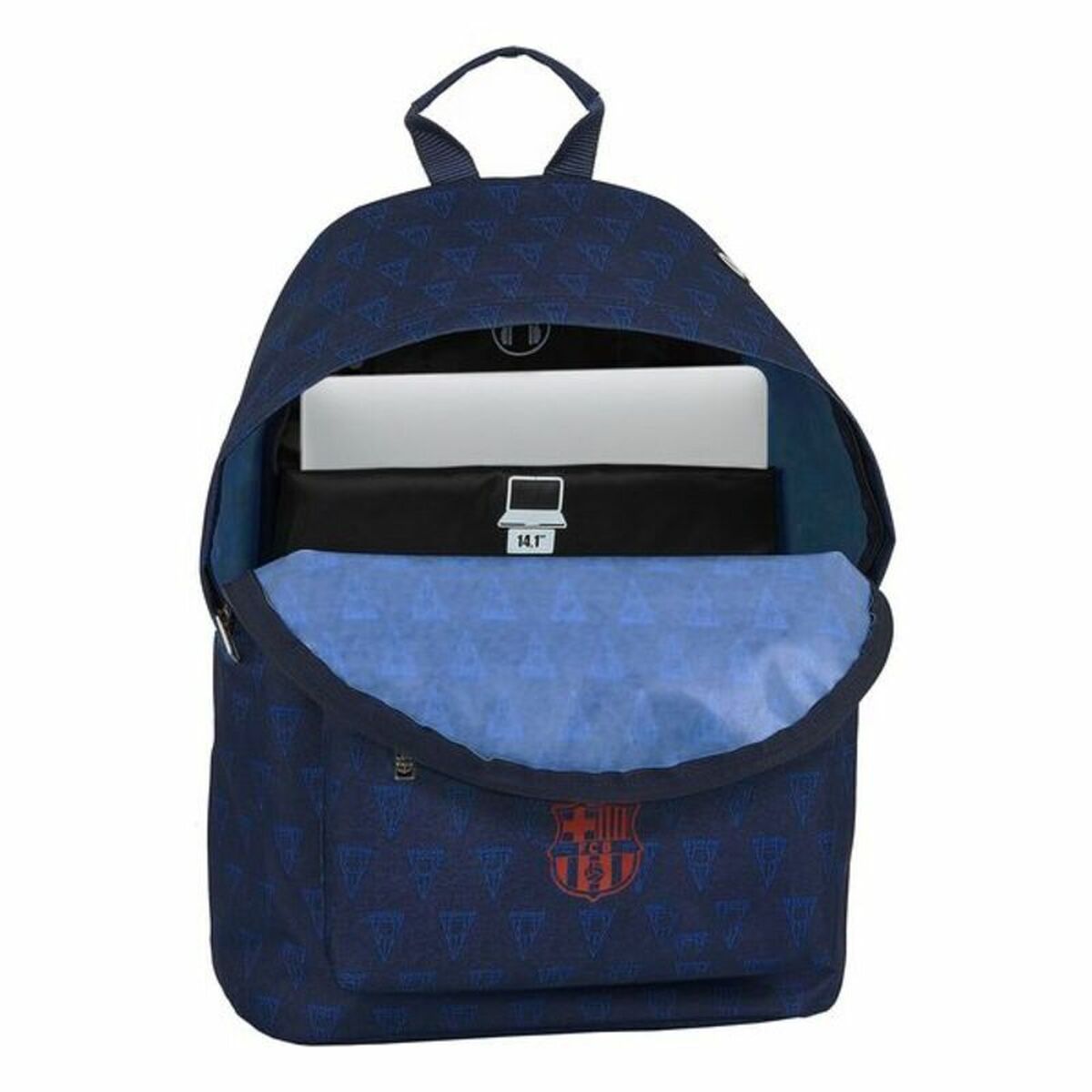 Sacoche pour Portable F.C. Barcelona 14,1'' Blue marine 31 x 41 x 16 cm