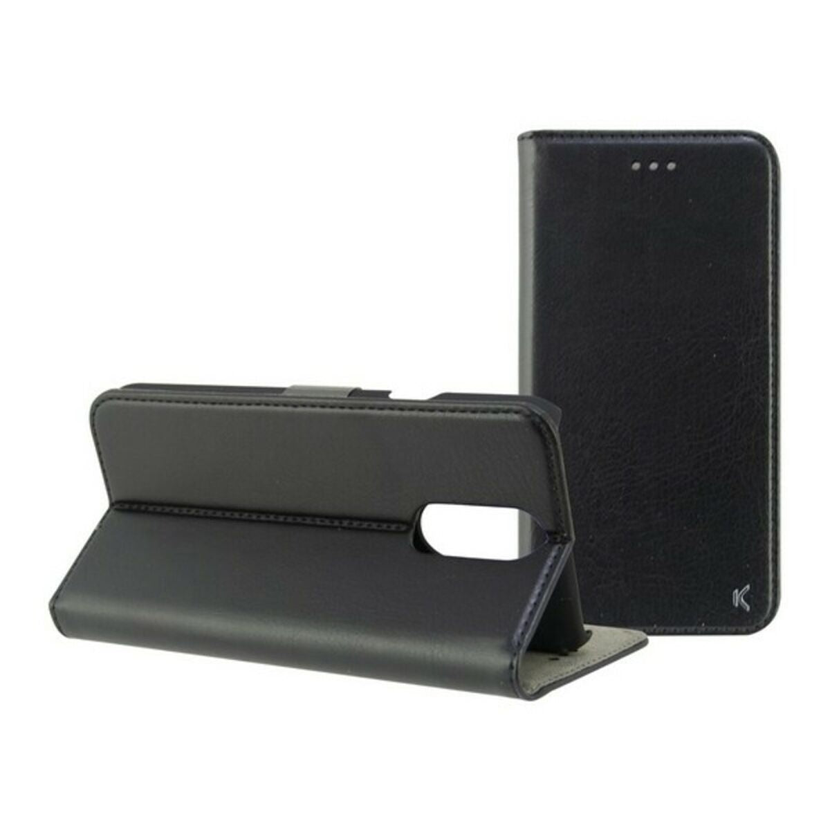 Folio Mobile Phone Case LG Q7 KSIX Black