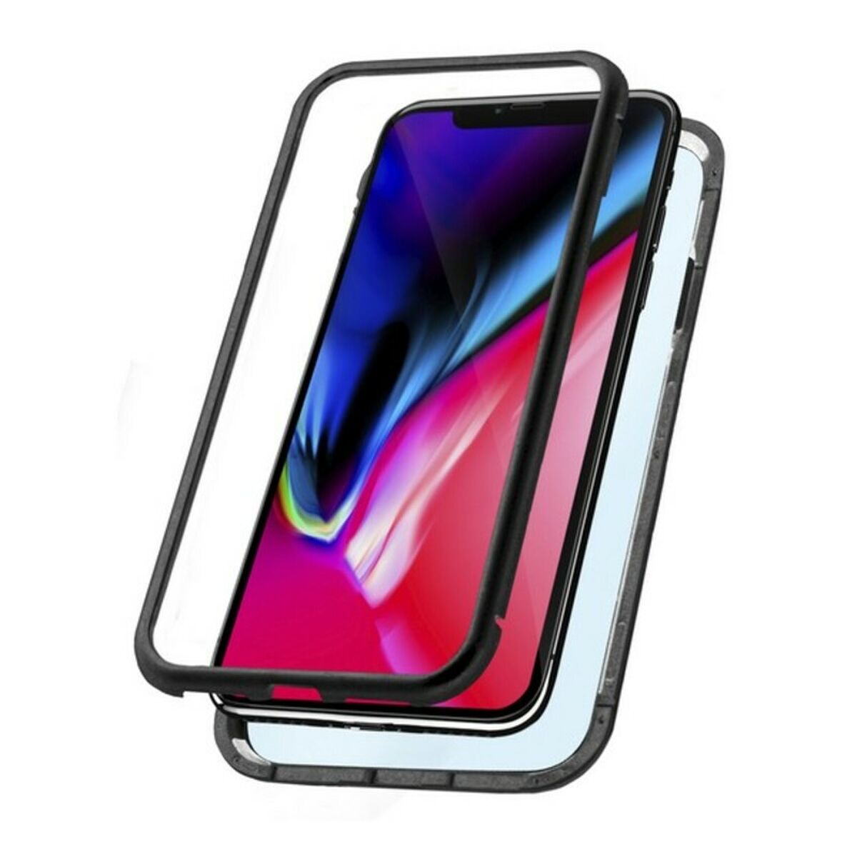Mobile cover iPhone XR KSIX 1 Transparent Iphone XR