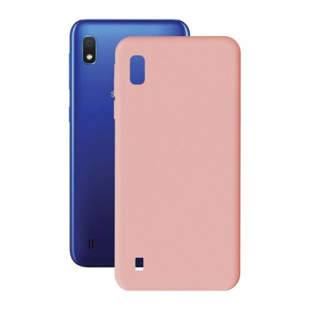 Mobile cover Samsung Galaxy A10 KSIX Soft Cover TPU Samsung