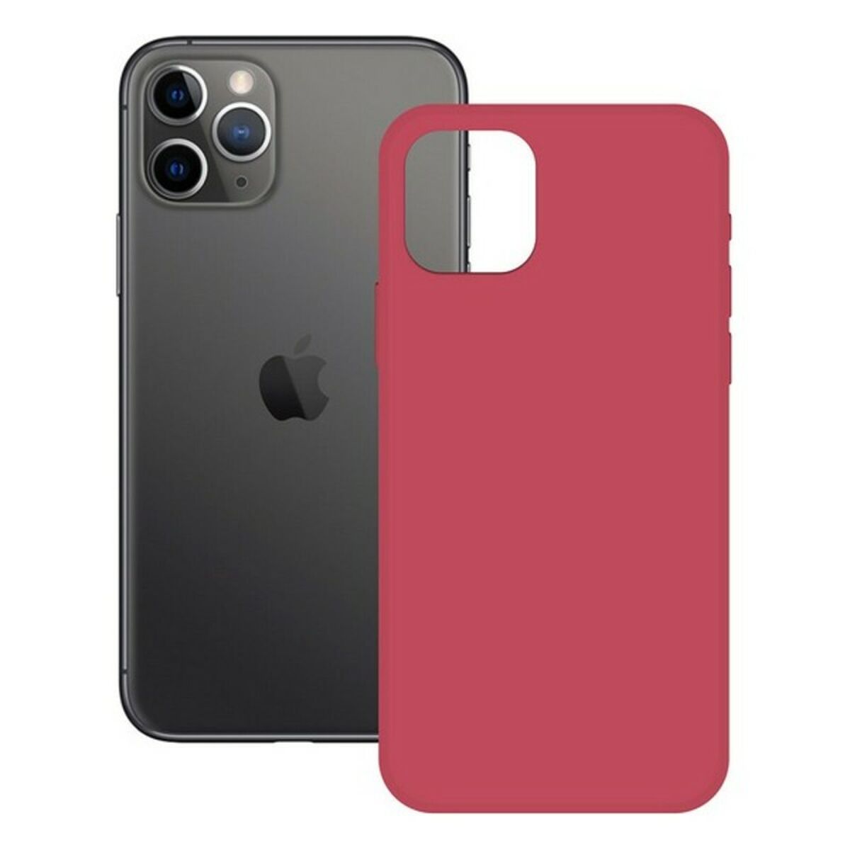 Mobile cover iPhone 11 Pro KSIX Soft Silicone iPhone 11 Pro