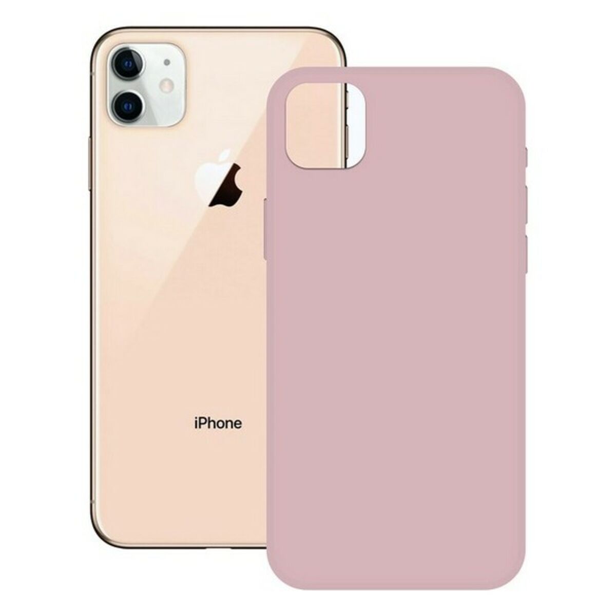 Mobile cover iPhone 12 Pro Max KSIX Soft Silicone iPhone 12 Pro Max