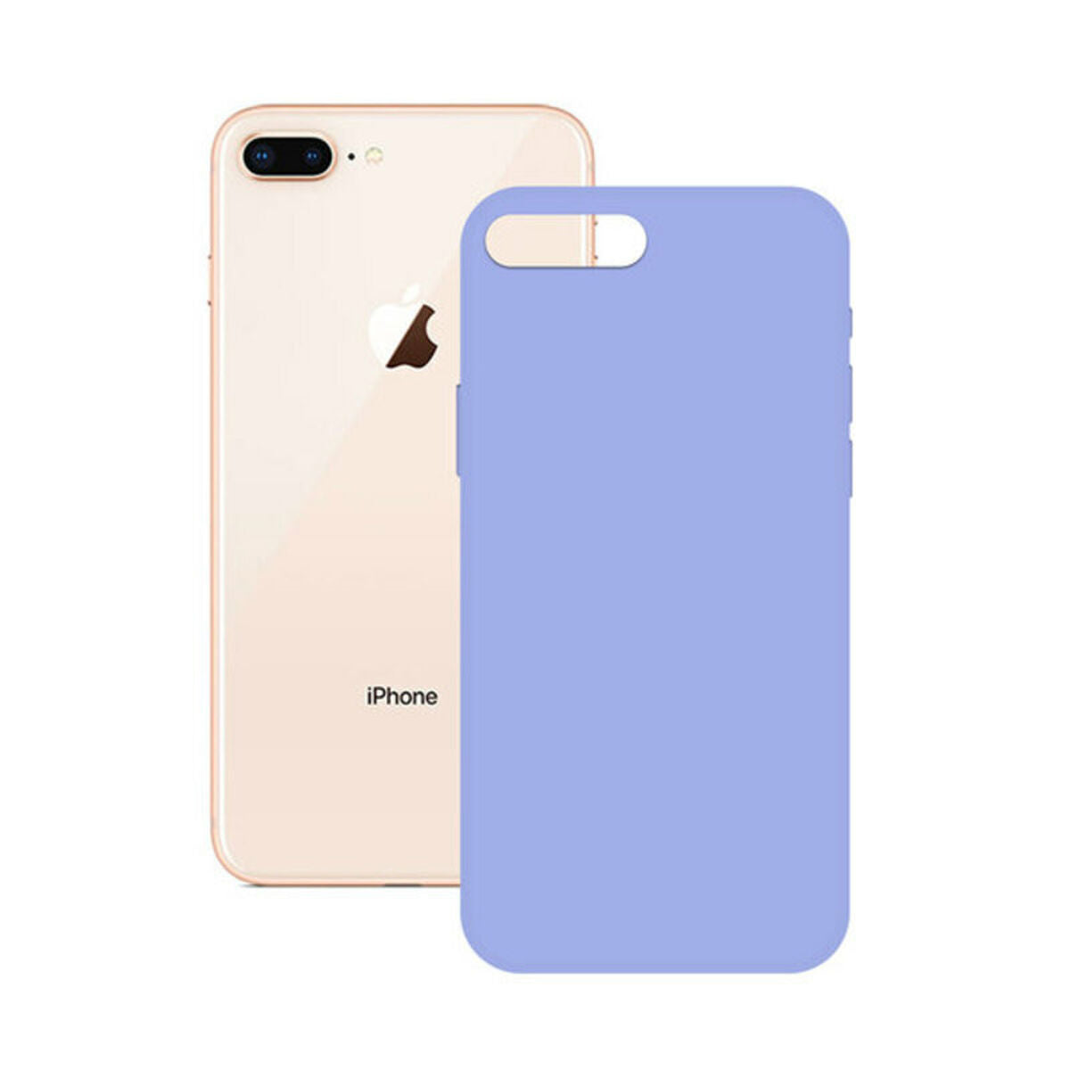 Mobile cover iPhone 7/8/SE2020 KSIX Soft Silicone
