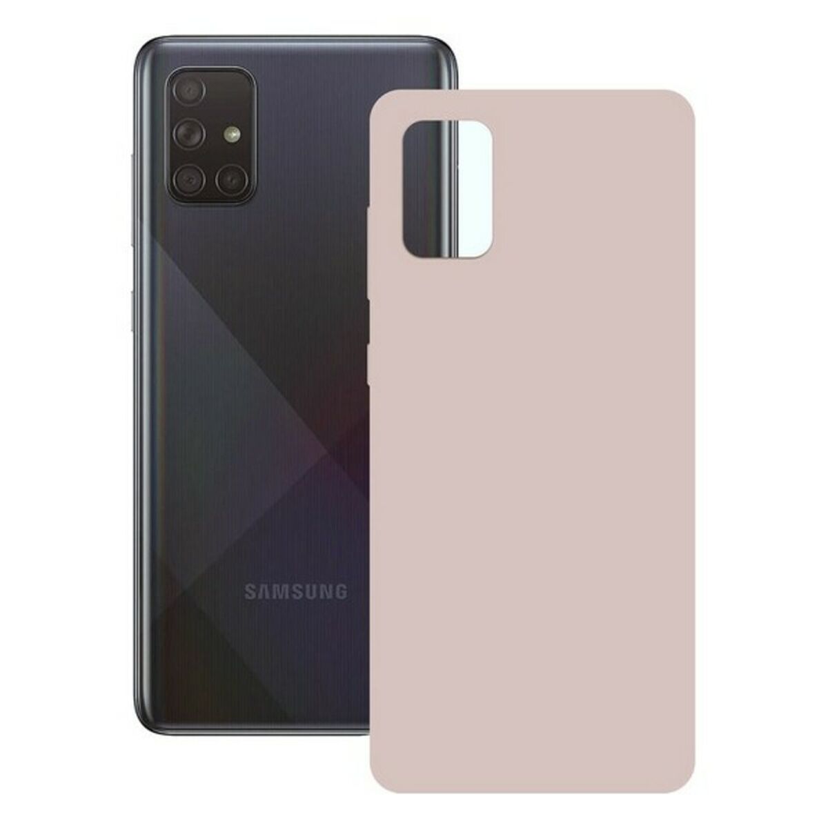 Mobile cover Galaxy A71 KSIX Silk