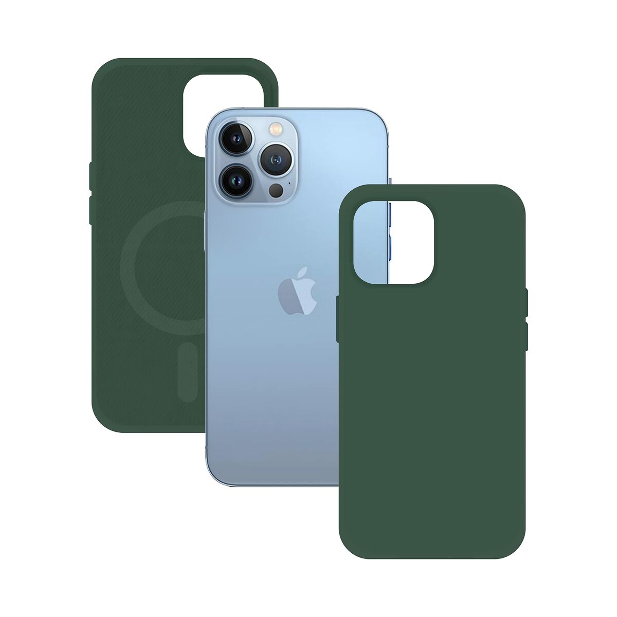 Mobile cover KSIX iPhone 13 Pro Green