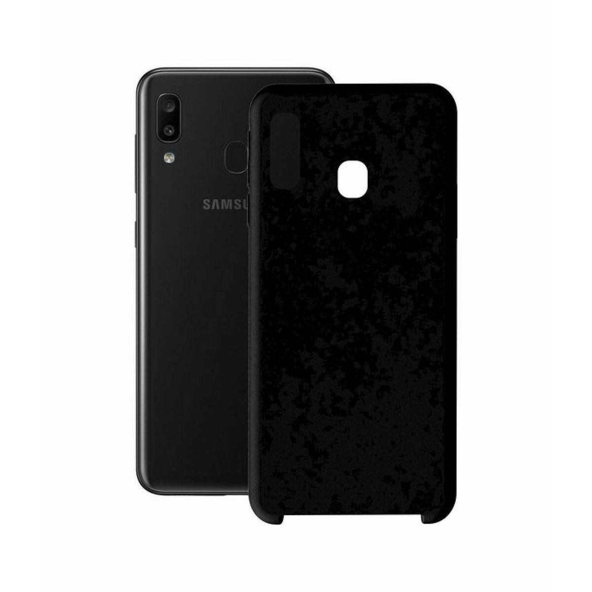 Mobile cover Samsung Galaxy A30 KSIX Soft Samsung