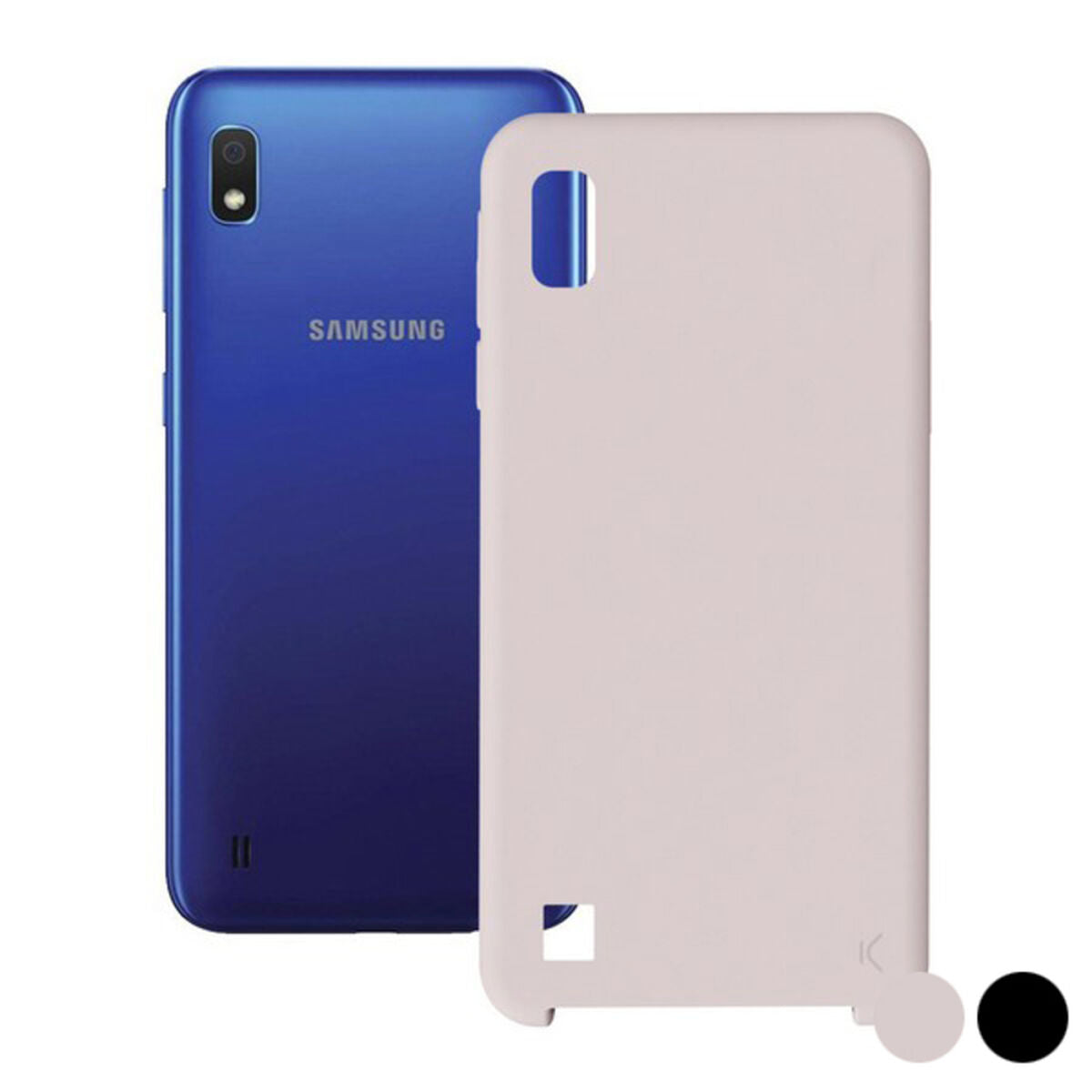 Protection pour téléphone portable Samsung Galaxy A10 KSIX Soft