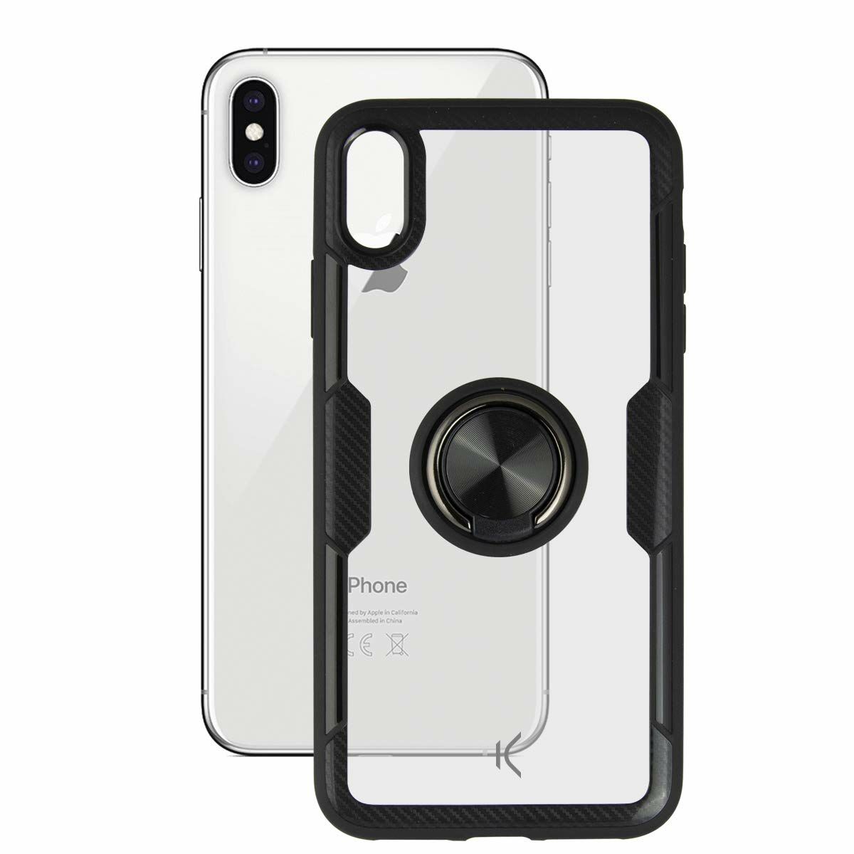 Mobile cover Iphone KSIX Transparent Iphone XS MAX