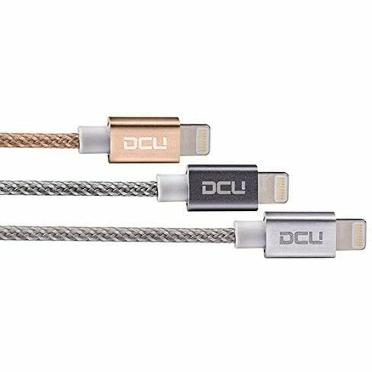 Câble USB vers Lightning DCU 34101210 Rose 1 m