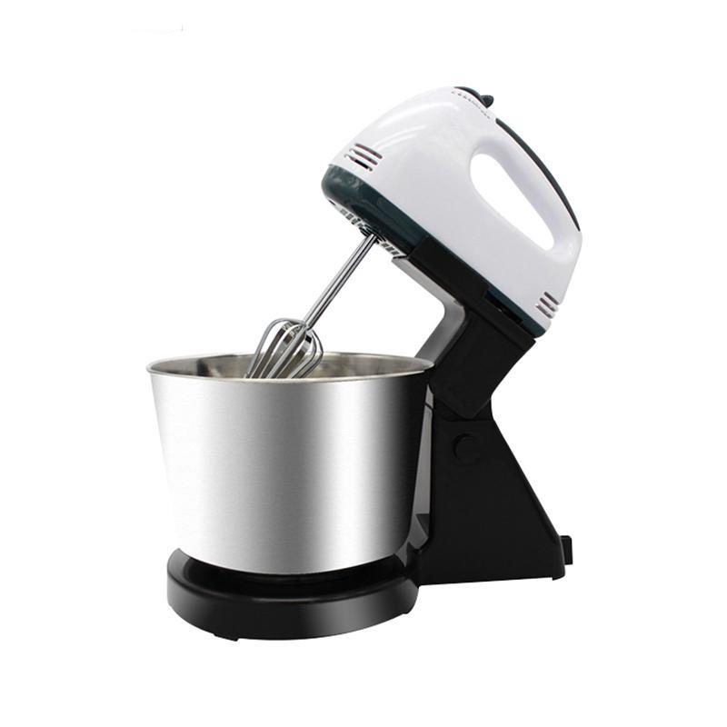 ANIMORE Electric Food Mixer Table Stand Cake Dough Mixer Handheld Egg Beater Blender Baking Whipping Cream Machine 7 Speed FM-03